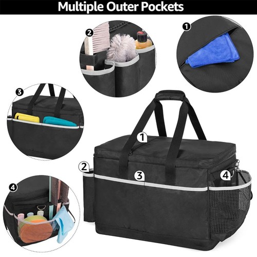 Cleaning caddy bag with - caddy,