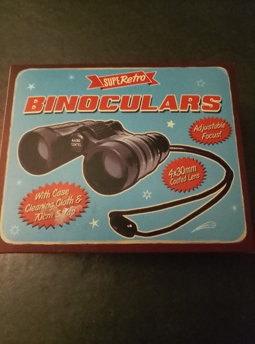 Retro binoculars case - binoculars, with