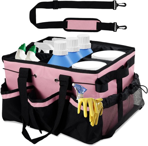 Cleaning caddy with handle - caddy,