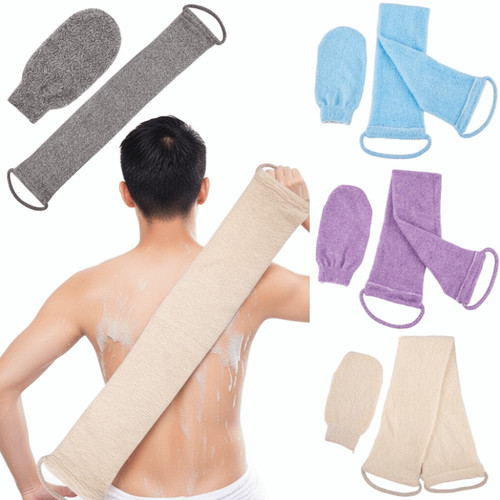 Back exfoliating scrubber - back,